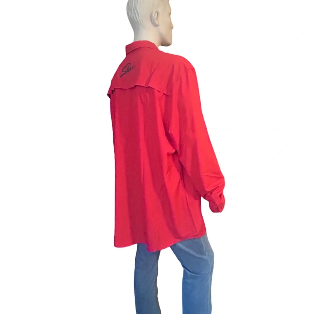 Helly Hansen Pro Shirt Uniform Utility Stowe Fraser Packable Fraser Resort Red - Picture 9 of 13